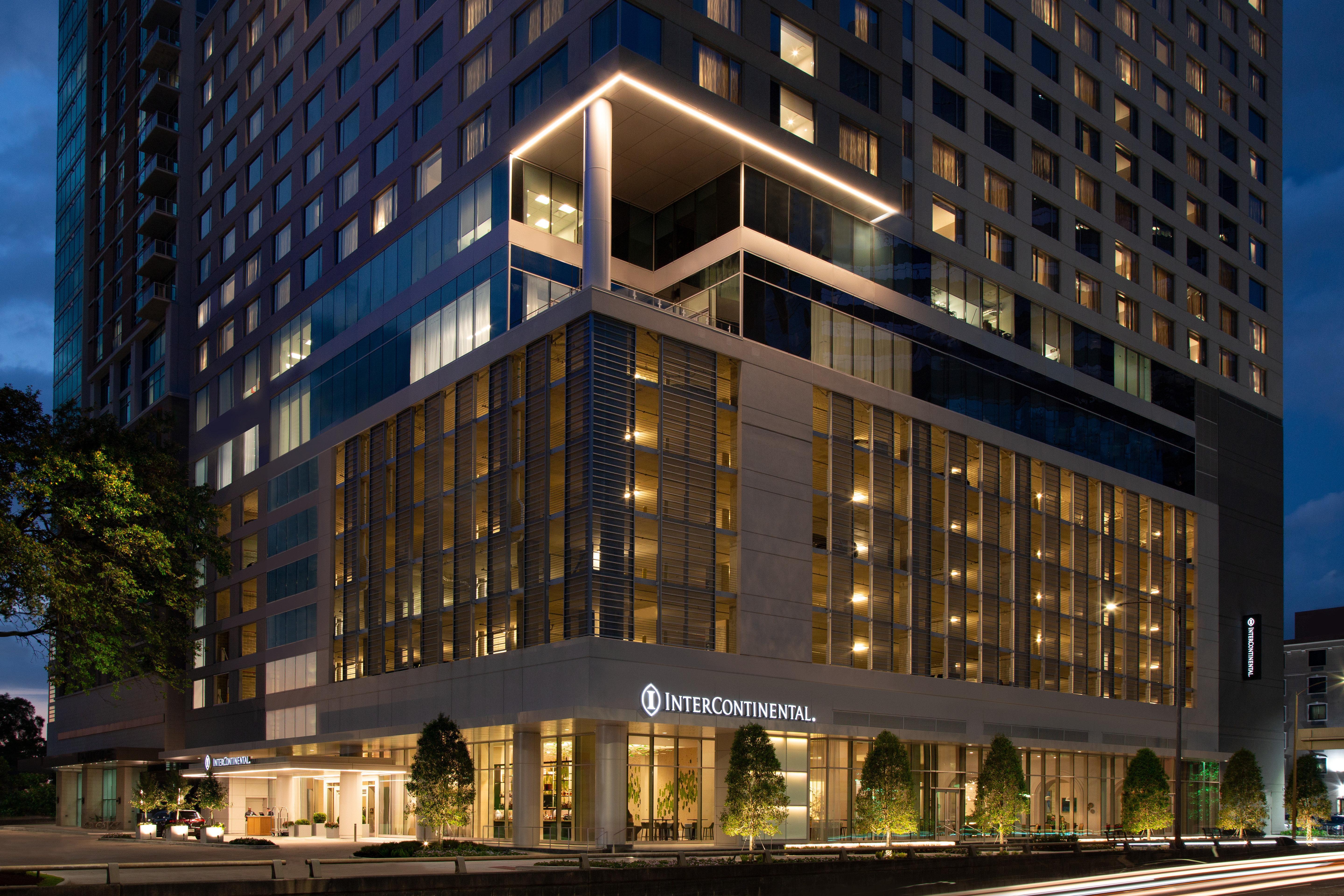 Отель Intercontinental Houston By Ihg Экстерьер фото